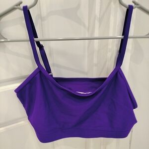 Purple Women's Crop Top